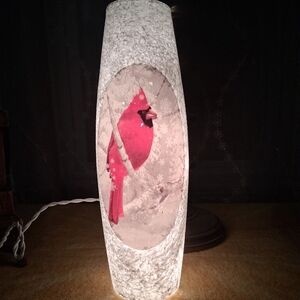 Cardinal Bird Decorative Lamp